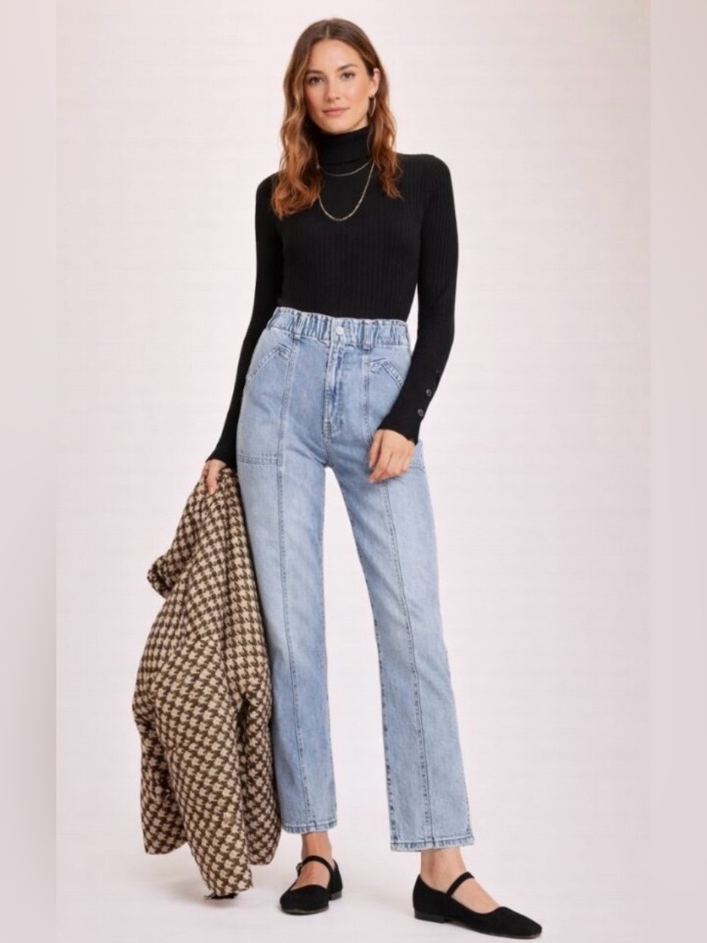 MOTHER Superior The Springy Ankle Utility Jeans Size 25